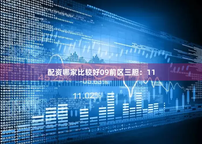 配资哪家比较好09　　前区三胆：11