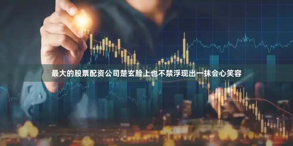 最大的股票配资公司楚玄脸上也不禁浮现出一抹会心笑容