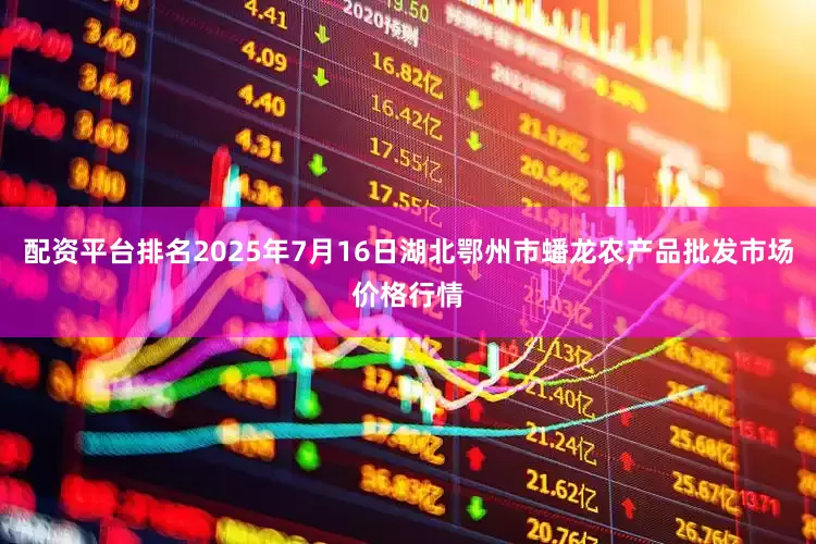 配资平台排名2025年7月16日湖北鄂州市蟠龙农产品批发市场价格行情