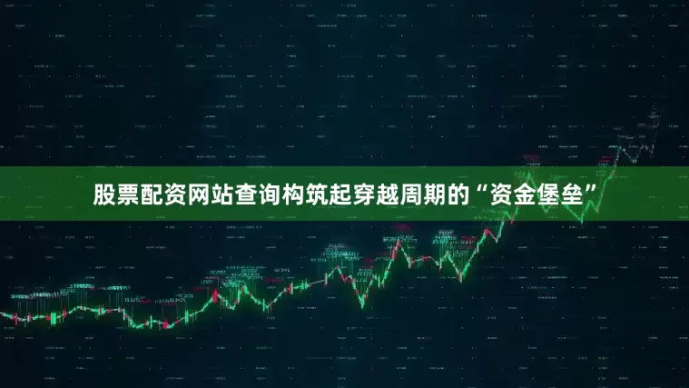 股票配资网站查询构筑起穿越周期的“资金堡垒”